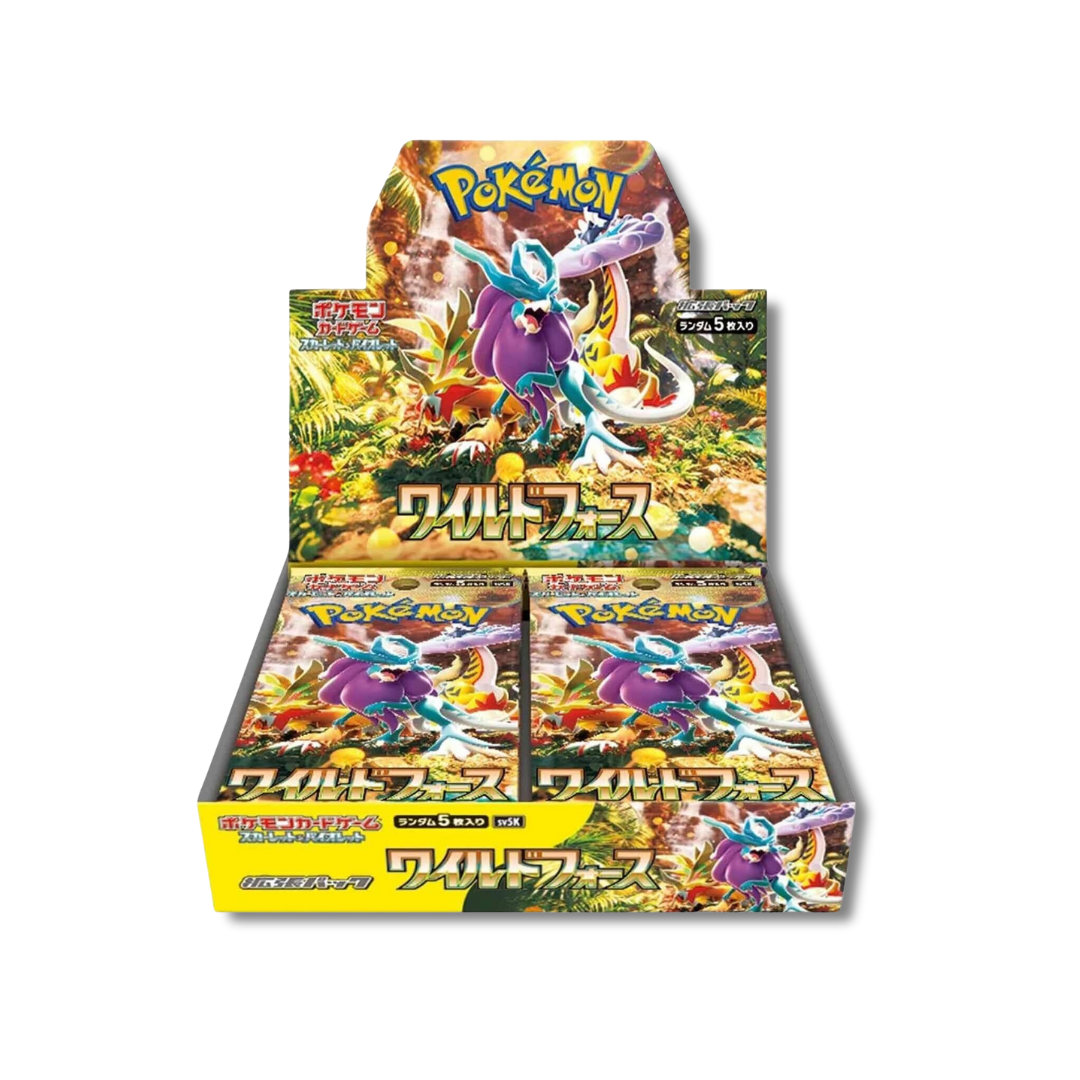 Japanese Pokémon TCG: Wild Force & Cyber Judge
