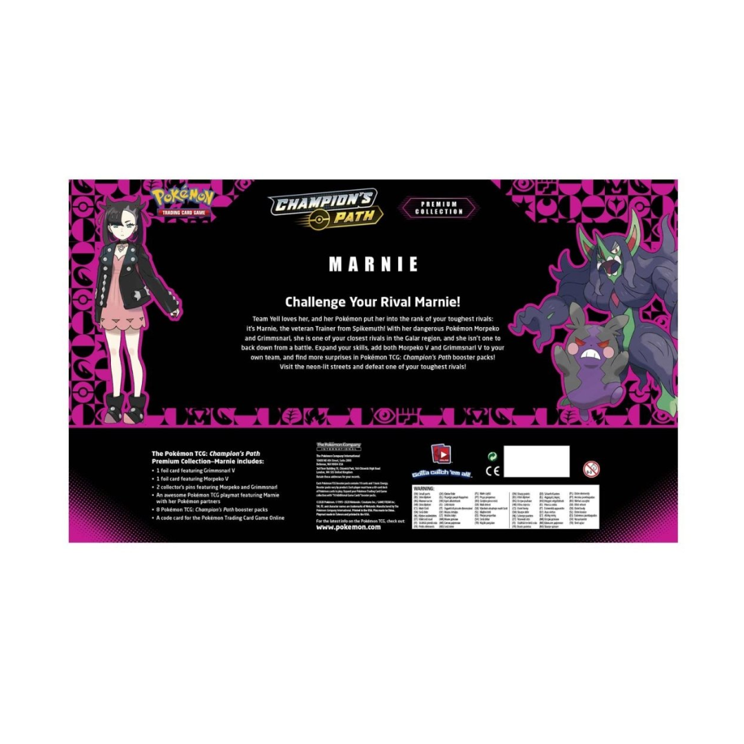 Pokémon TCG: Champion's Path Premium Collection (Marnie)