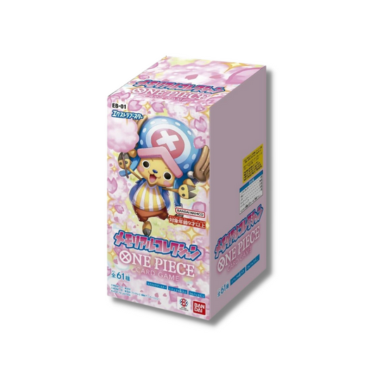 Japanese One-Piece Trading Card Game Memorial Collection EB-01 Booster Box