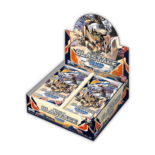 JAPANESE DIGIMON CARD GAME BOOSTER BLAST ACE [BT-14]