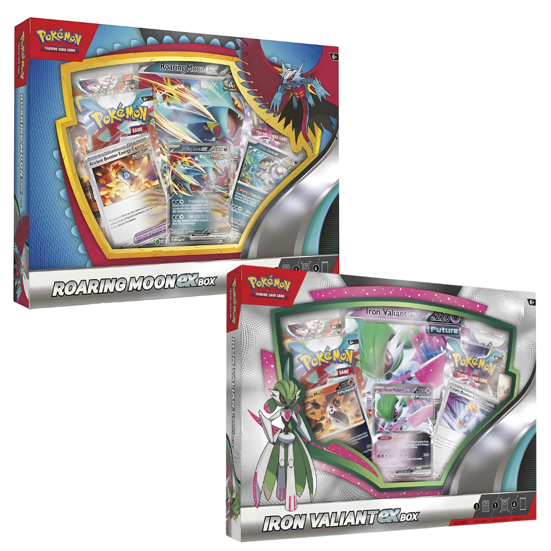 Roaring Moon ex Box & Iron Valiant ex Box