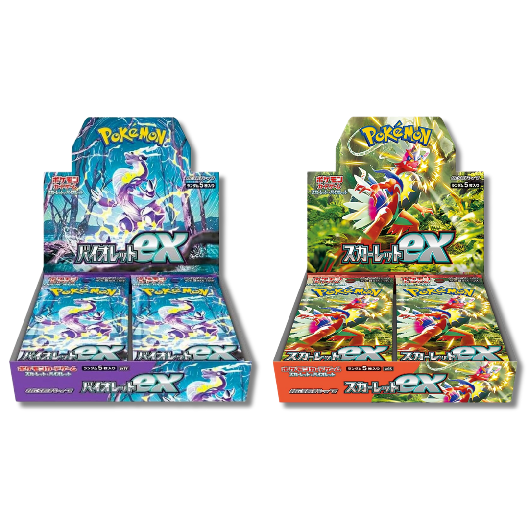 Japanese Pokémon TCG: Scarlet ex & Violet ex