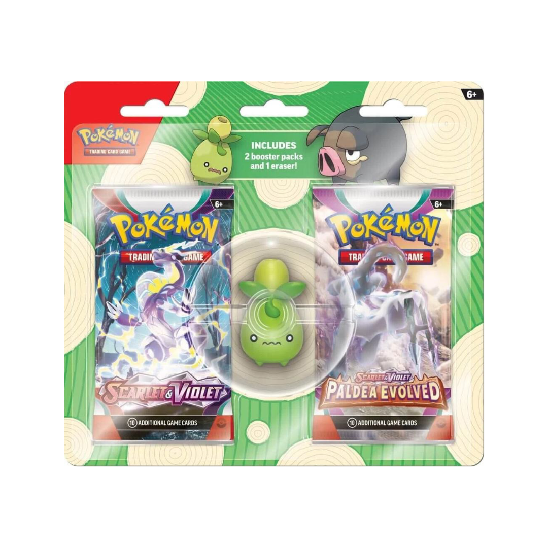 Pokemon TCG: Back to School Eraser Blister