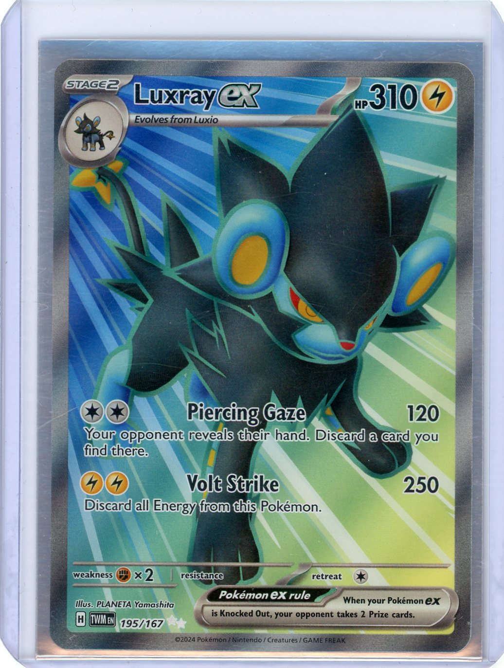Luxray ex - 195/167 - SV06: Twilight Masquerade