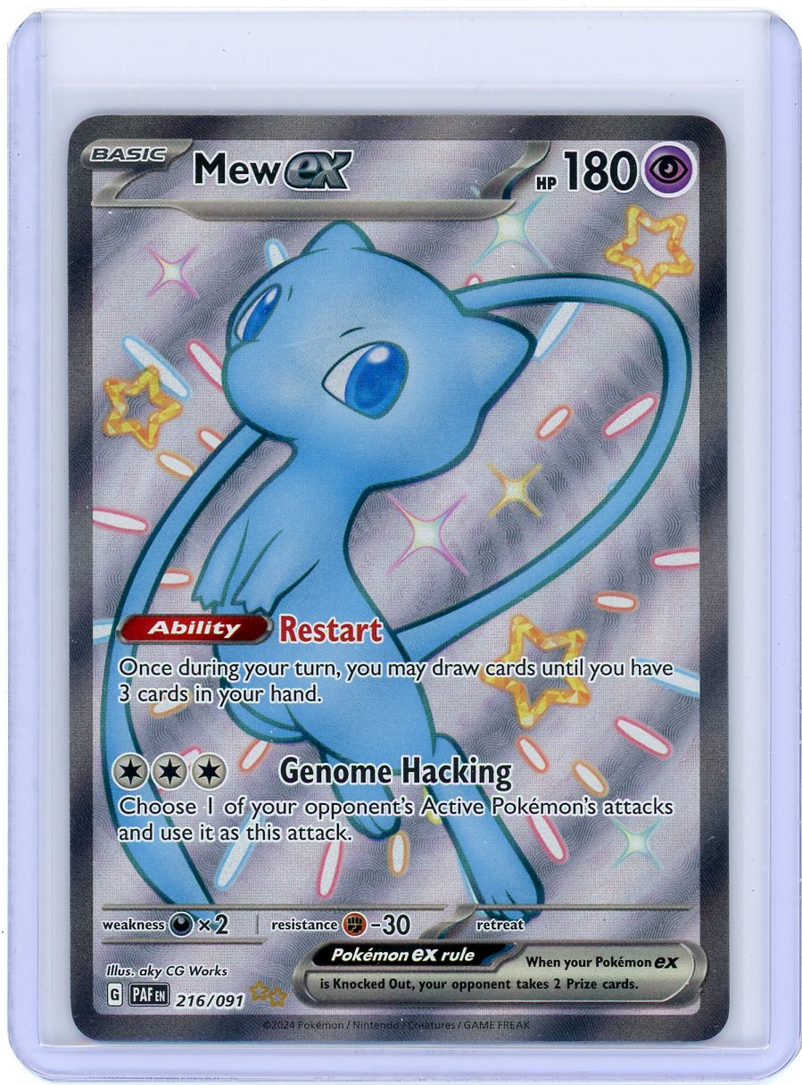 Mew ex - 216/091 - SV: Paldean Fates