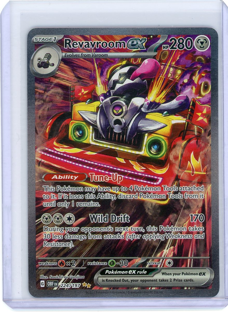 Revavroom ex - 224/197 - SV03: Obsidian Flames