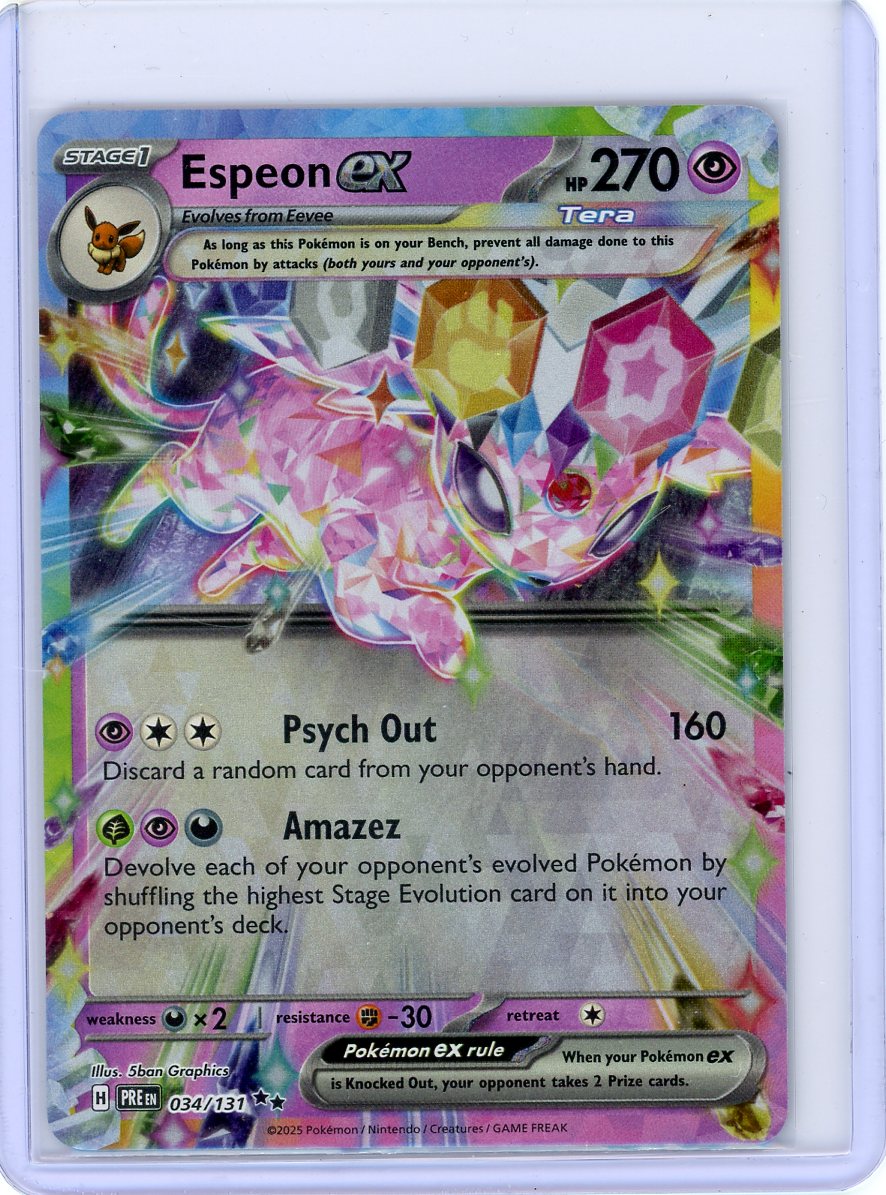 Espeon ex - 034/131 - SV: Prismatic Evolutions