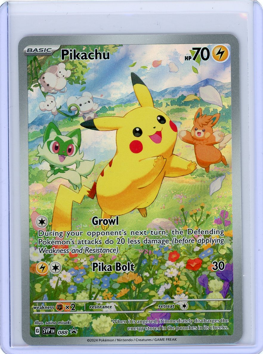 Pikachu - 088 - SV: Scarlet & Violet Promo Cards