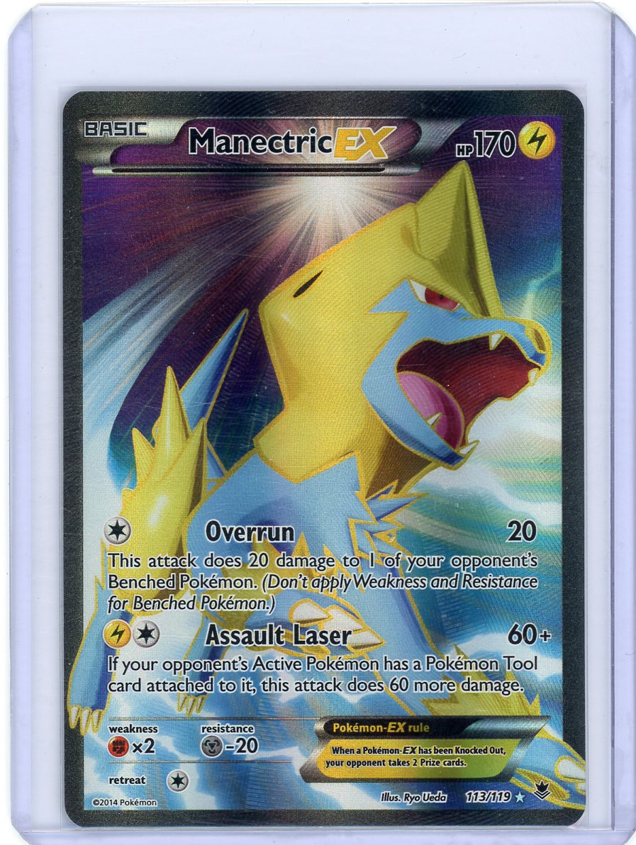 Manectric EX (113 Full Art) - XY - Phantom Forces