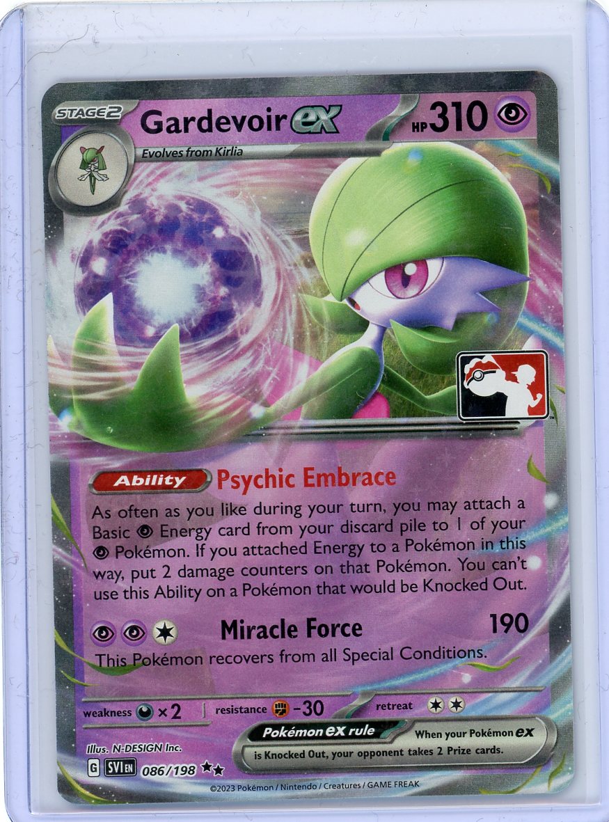 Gardevoir ex - Prize Pack Series Cards