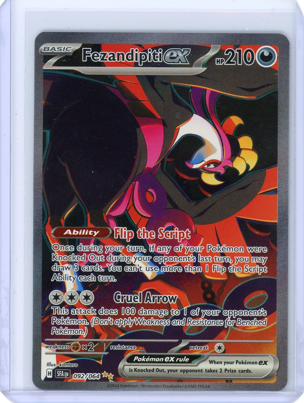 Fezandipiti ex - 092/064 - SV: Shrouded Fable