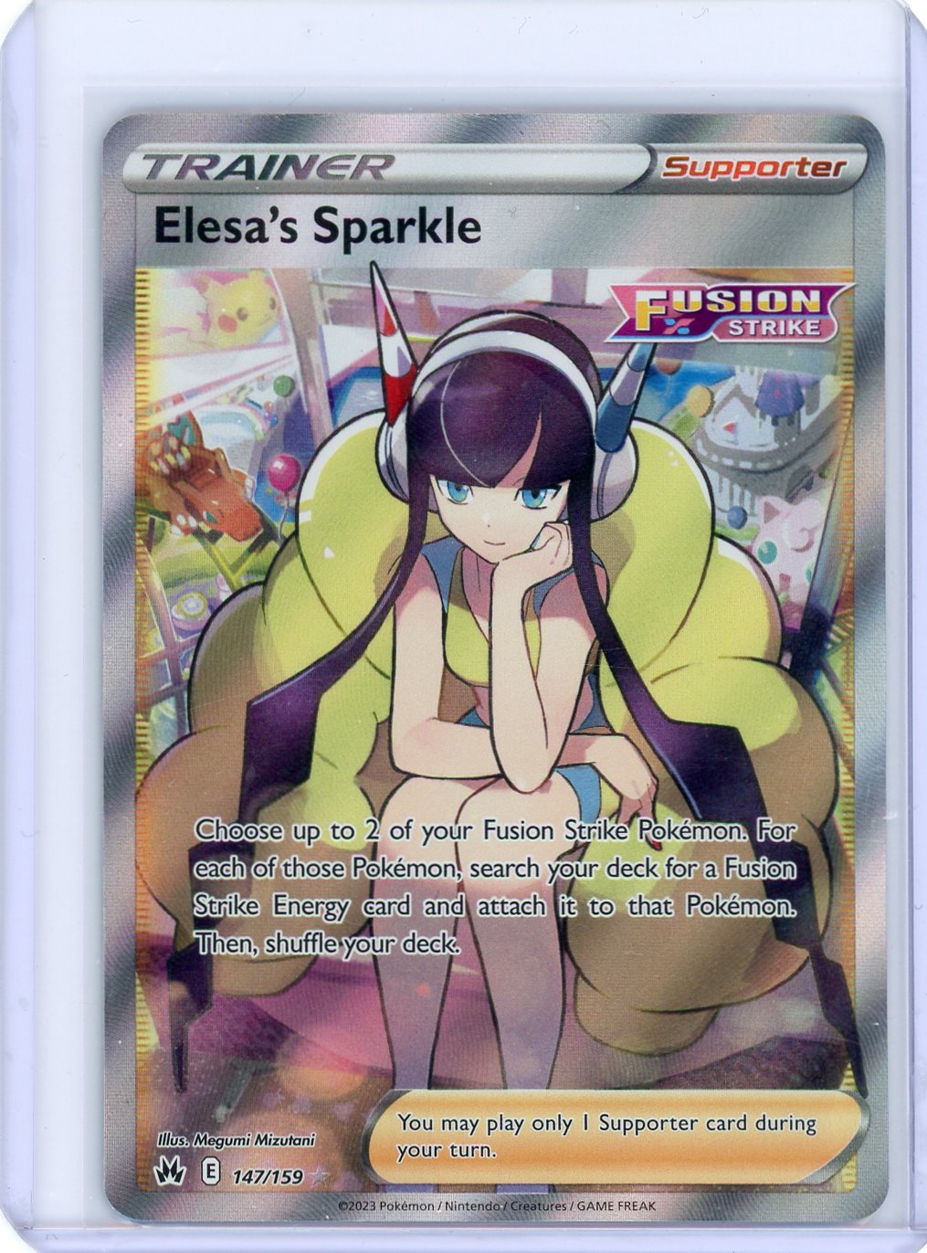 Elesa's Sparkle (Full Art) - Crown Zenith - 147/159