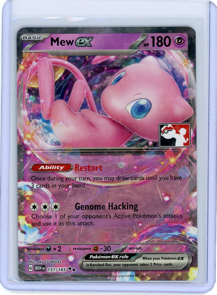Mew ex - Prize Pack Series Cards