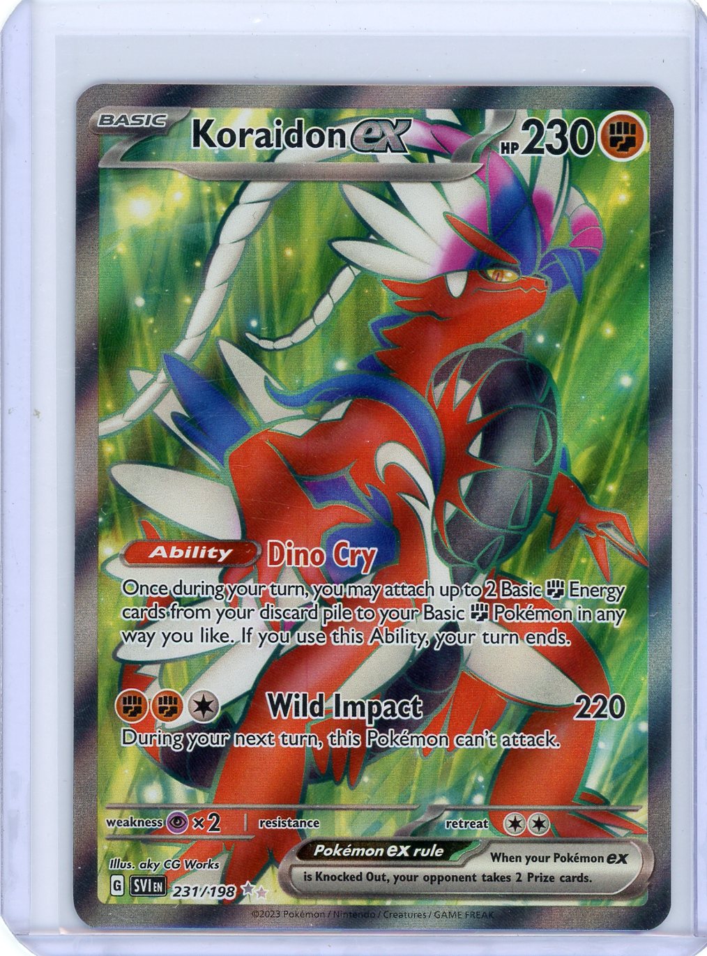Koraidon ex - 231/198 - SV01: Scarlet & Violet Base Set