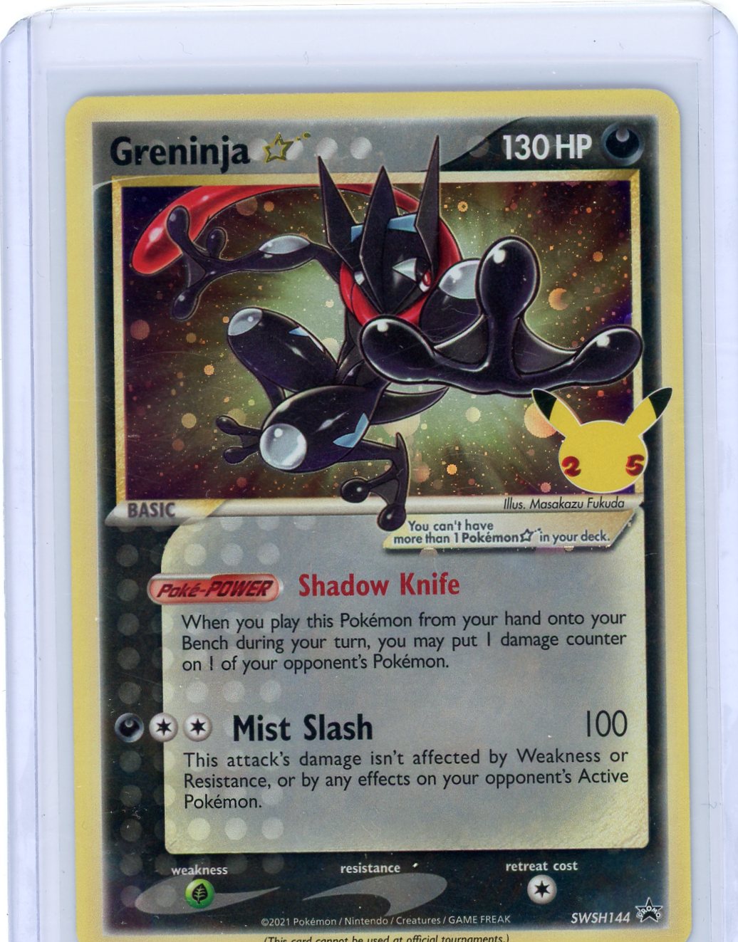Greninja Star - SWSH: Sword & Shield Promo Cards - #144