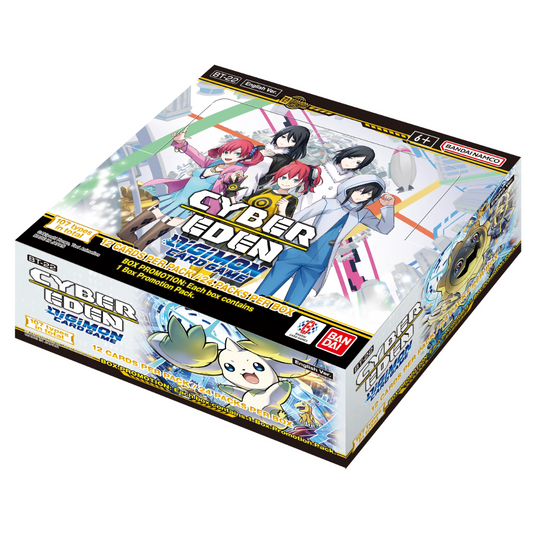 [ENG] DIGIMON CARD GAME BOOSTER BOX CYBER EDEN [BT-22] PRE-ORDER
