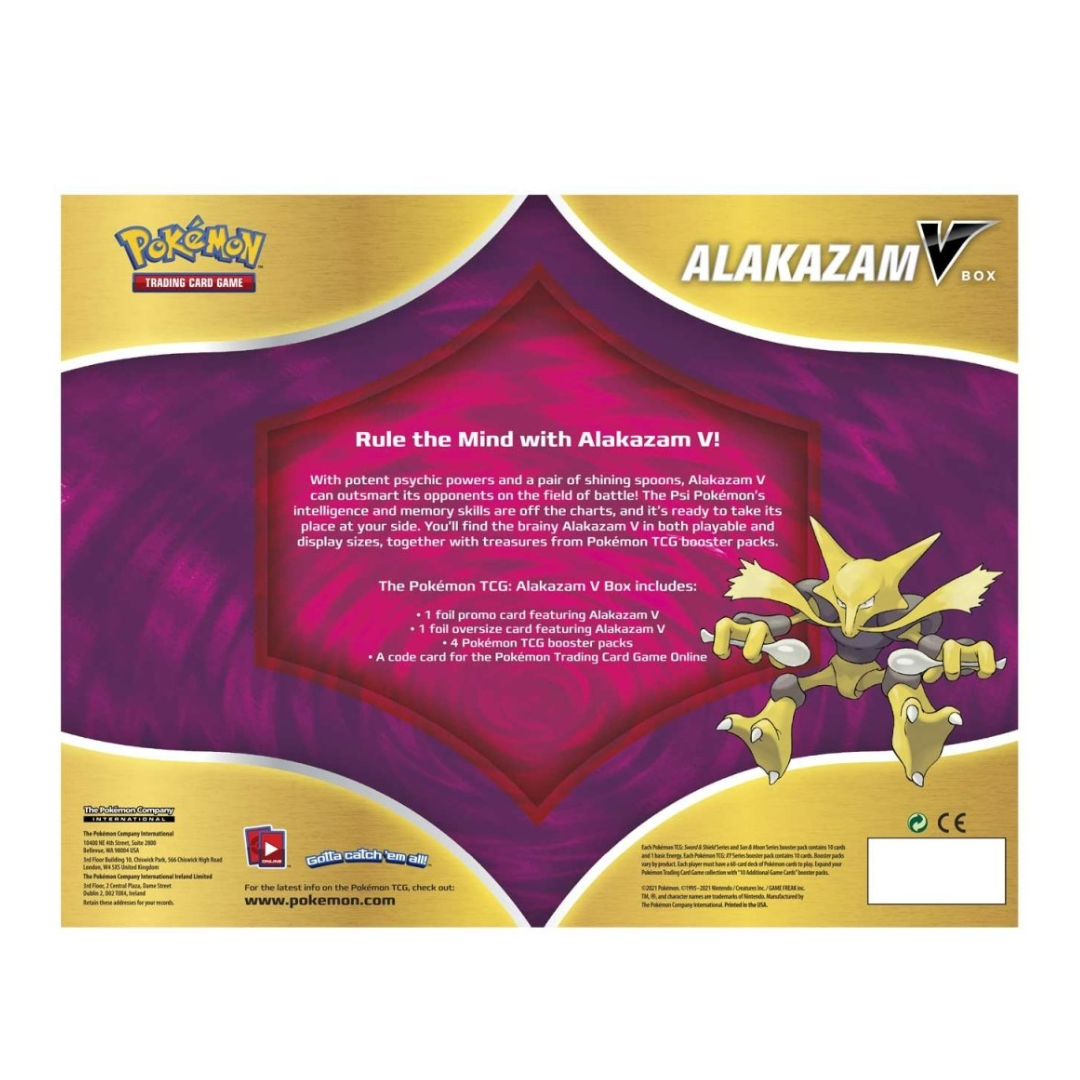 Pokémon TCG: Alakazam V Box