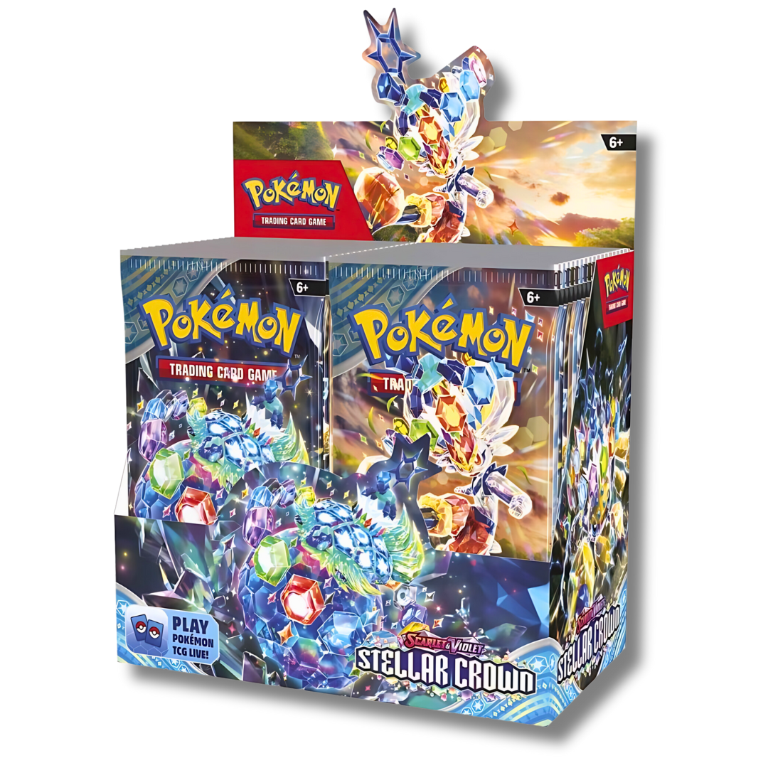 Pokémon TCG: Scarlet & Violet-Stellar Crown Booster Display Box