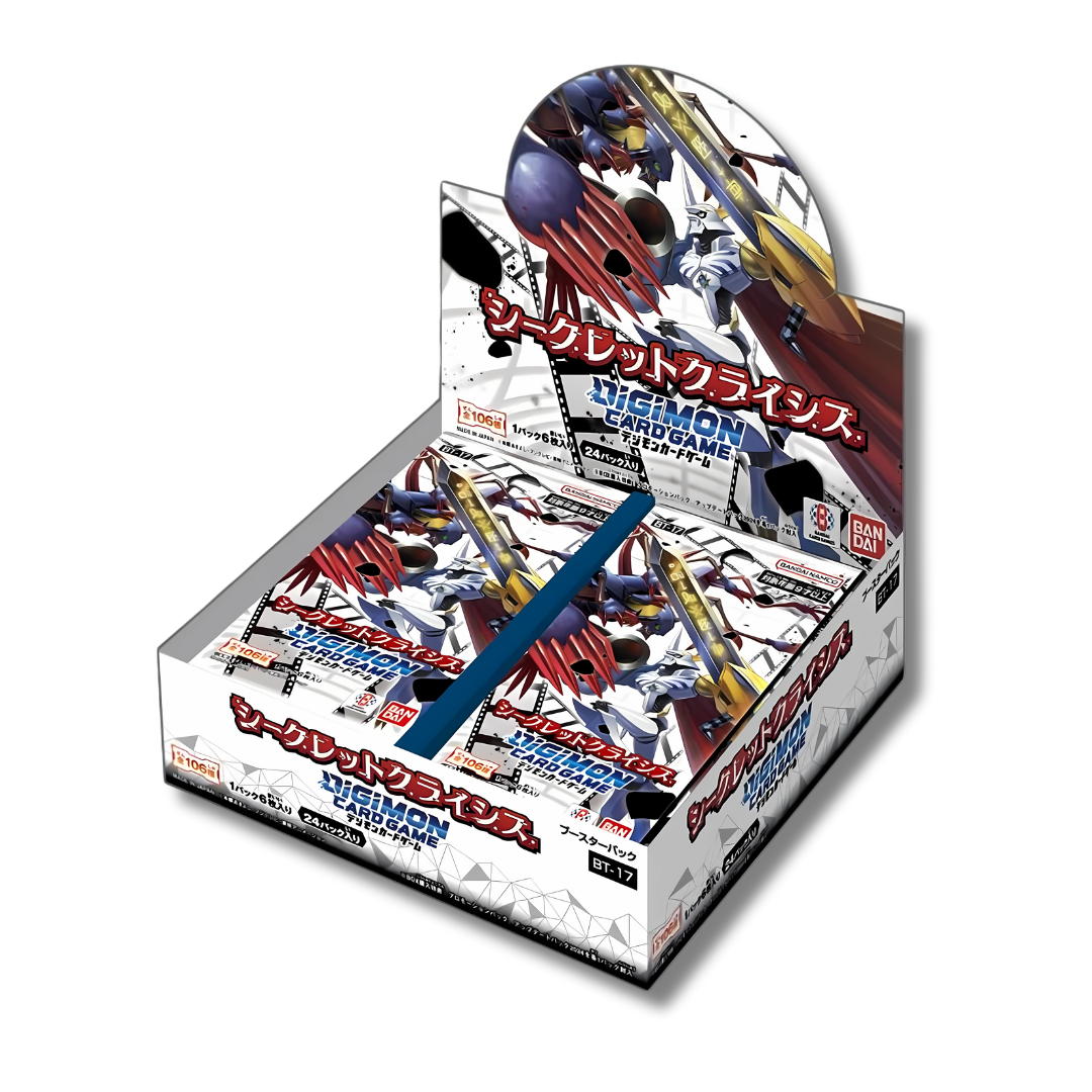 JAPANESE DIGIMON CARD GAME BOOSTER PACK SECRET CRISIS [BT-17]