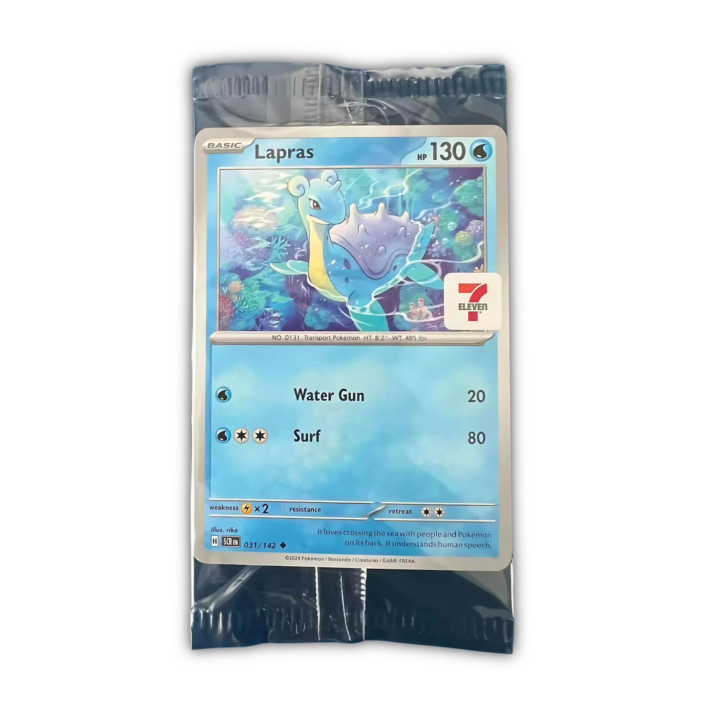 Southeast Asia 7-Eleven Sealed Lapras Promo