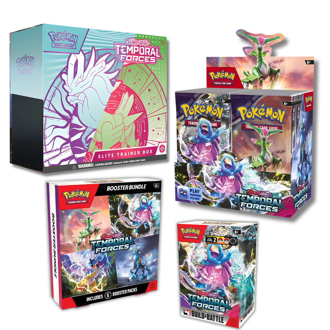 Pokémon TCG: Temporal Forces Products