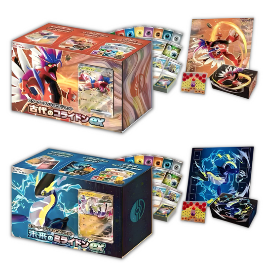 Japanese Pokemon TCG: Starter Deck & Build Set ‘Ancient Koraidon ex’ & ‘Future Miraidon ex’ Set