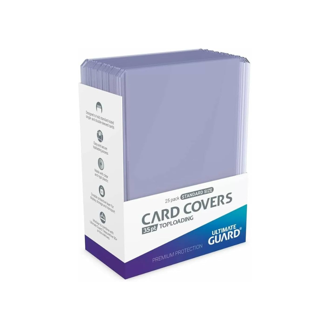 Ultimate Guard: Topload Sleeves: Standard Card Covers 35pt (25ct)