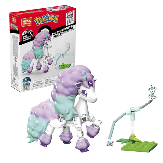 Mega Construx Pokémon Power Pack Galarian Ponyta