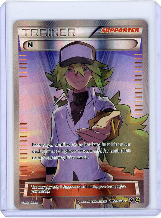 N (Supporter) - 105a/124 - Alternate Art Promos