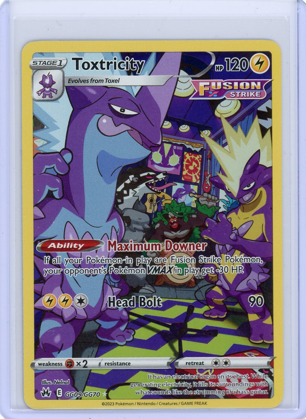 Toxtricity - Crown Zenith: Galarian Gallery