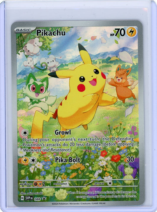 Pikachu - 088 - SV: Scarlet & Violet Promo Cards