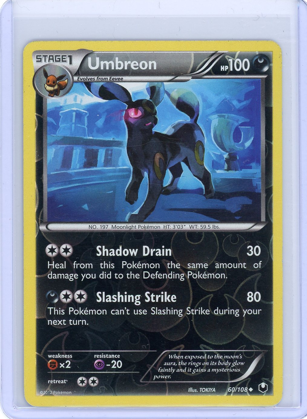 Umbreon (60) - Dark Explorers - DEX - (Reverse Holofoil)