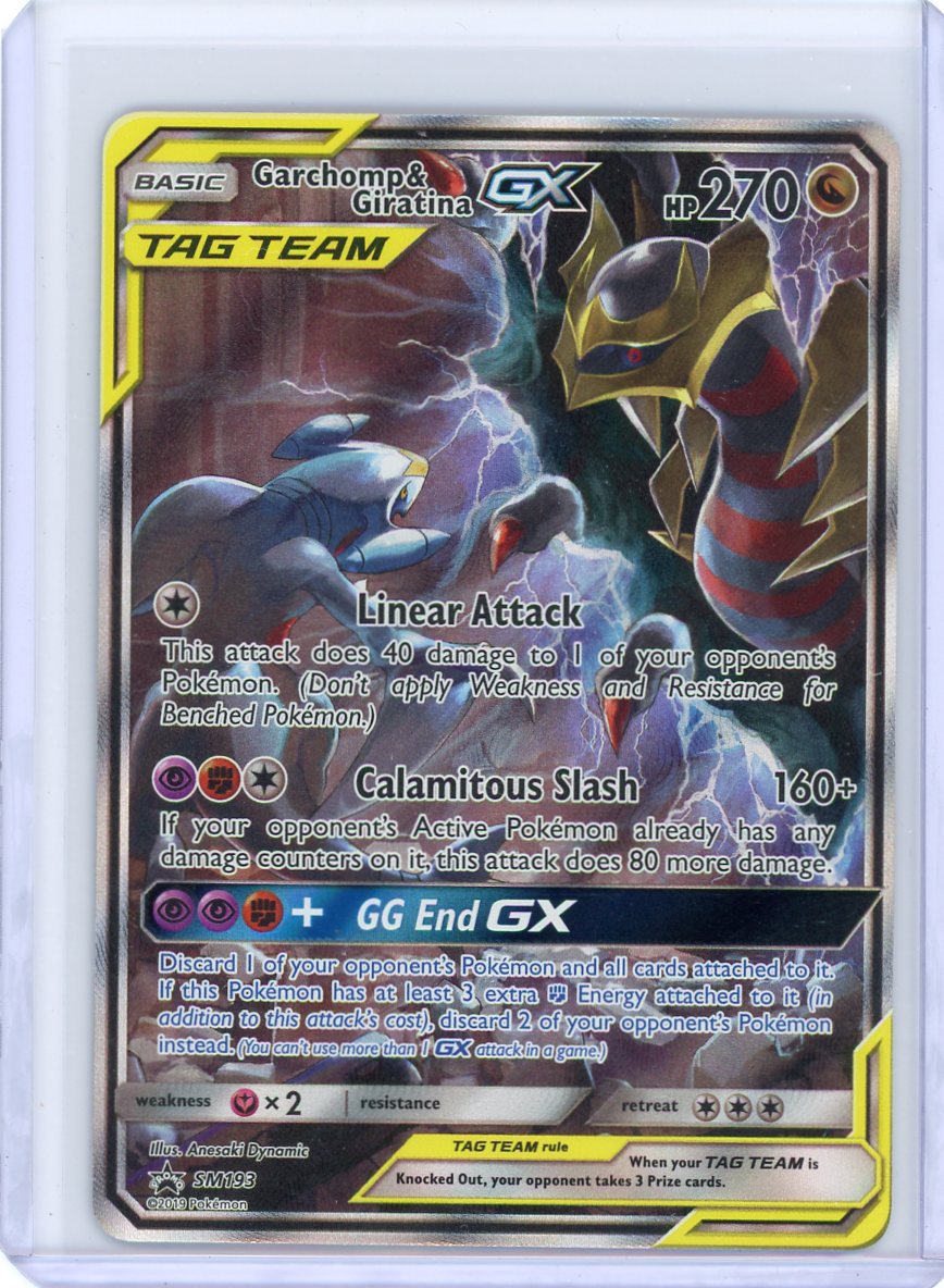 Garchomp & Giratina GX - SM193 - SM Promos