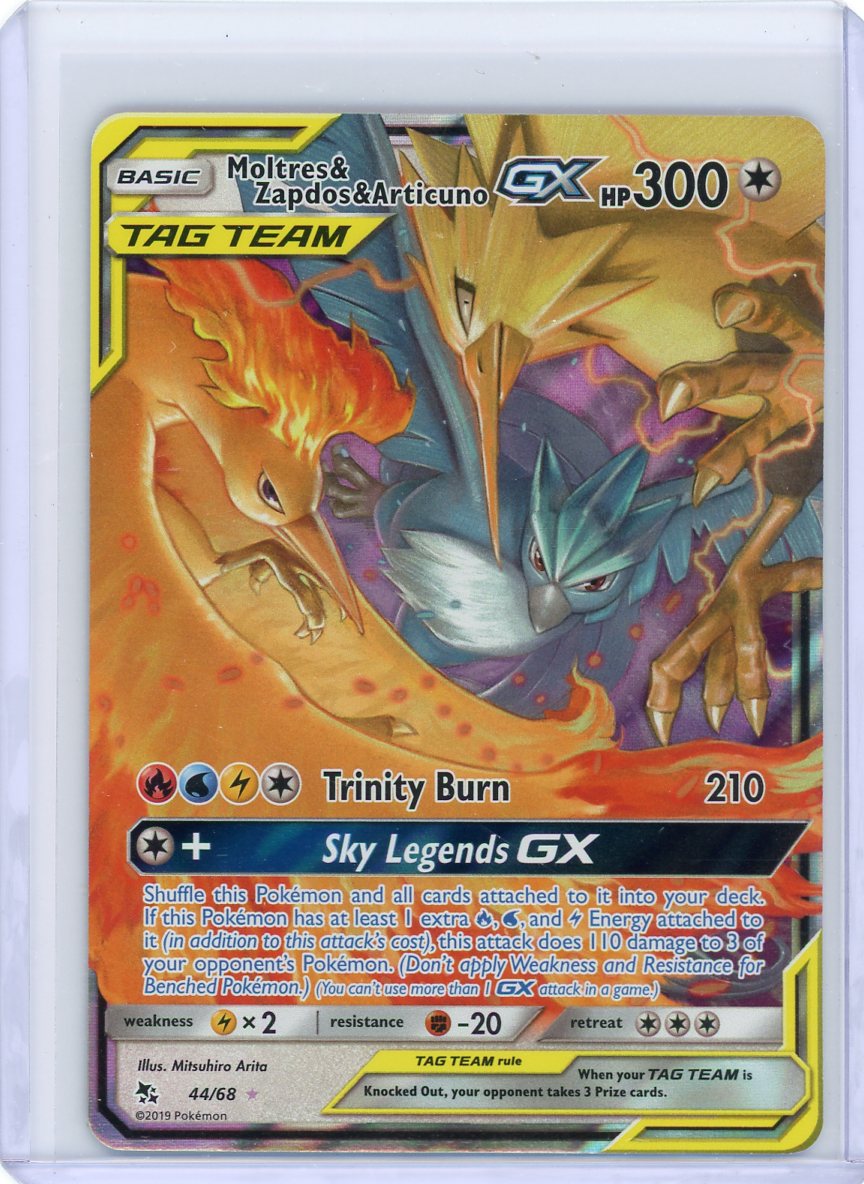 Moltres & Zapdos & Articuno GX - Hidden Fates