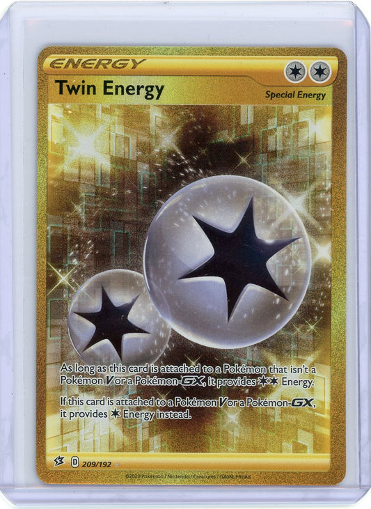 Twin Energy (Secret) - SWSH02: Rebel Clash