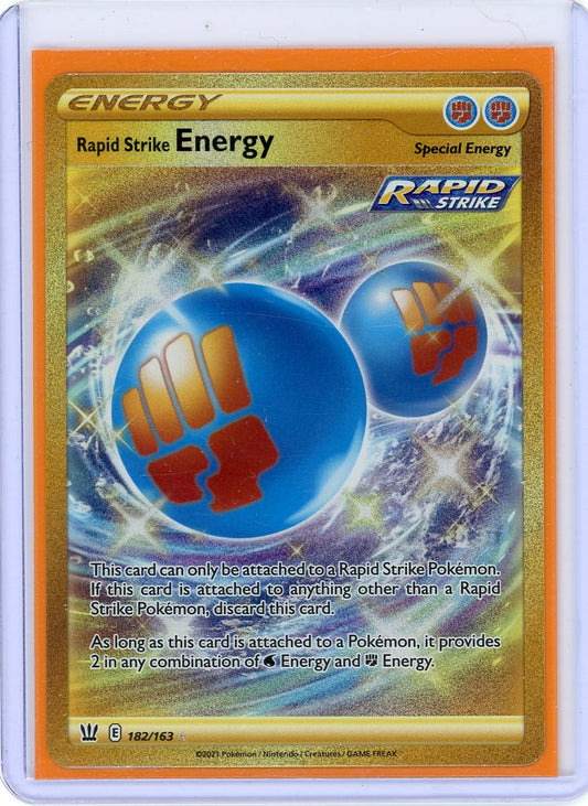 Rapid Strike Energy (Secret) - SWSH05: Battle Styles