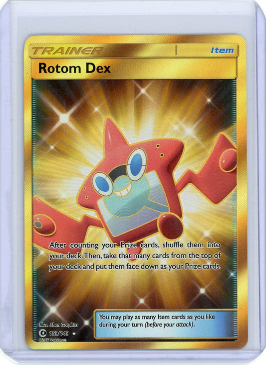 Rotom Dex (Secret) - SM Base Set